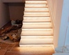 Монтаж подсветки ступеней лестницы
